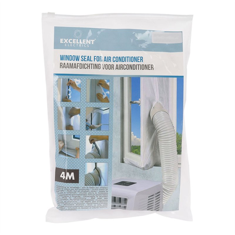 Sellador de ventana para aire acondicionado 4 m