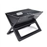 Barbacoa plegable en forma de x