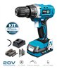 Kit maletin taladro atornillador 20 v 40 accesorios bat/car