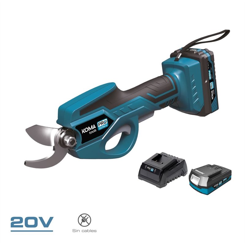 Compra Kit tijera poda koma 20 v con batería y cargador en