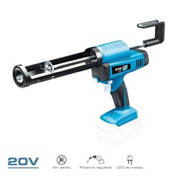 Pistola de silicona 20 v