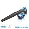 Aspirador soplador 20 v (sin batería ni cargador)