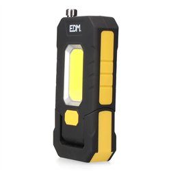 Linterna led xl con imán telescópico, recargable