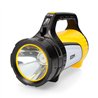 Linterna de cañón multifuncion. luz principal 10w 350lm  + lateral 3w 100lm + la