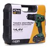 Taladro atornillador bateria 14.4 maletin koma tools