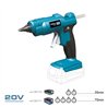 Pistola termofusible 20 v barra de silicona de ø11 mm