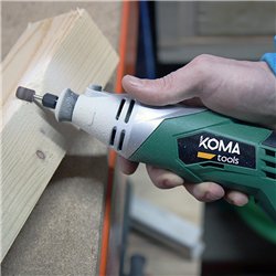 Herramienta multiusos rotativa 170w + 41 tipos de accesorio (190 piezas en total