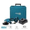 Kit amoladora 20 v con 1 bateria 4.0ah y cargador 08772. 28,9 x 27 cm. pro serie