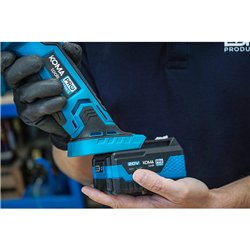 Kit amoladora 20 v con 1 bateria 4.0ah y cargador 08772. 28,9 x 27 cm. pro serie