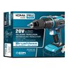 Taladro percutor / atornillador brushless 20 v (sin batería ni cargador)