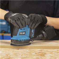 Lijadora excentrica 20 v brushless (sin batería ni cargador) 13 x 30 x 15 cm