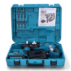Kit maletin martillo perforador 20 v bat/carg 4.0a