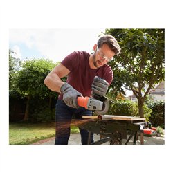 Mini amoladora 710w ø115mm beg010-qs black+decker