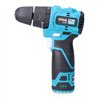 Kit taladro percutor brushless 12 v con accesorios, bateria y cargador