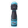 Kit taladro percutor brushless 12 v con accesorios, bateria y cargador