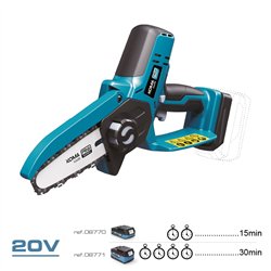 Mini motosierra 20 v