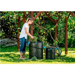 Cubo plegable de jardin de 56 l pop up cellfast