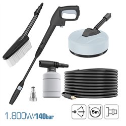Hidrolimpiadora 1800w 150 bar koma tools