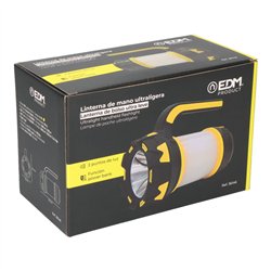 Linterna de mano ultraligera led  recargable 4w