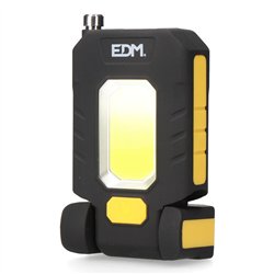 Linterna led xl con imán telescópico, recargable