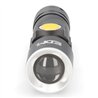 Linterna mini con zoom 1 led 120lm/40lm/ flash 9.000k recargable con usb.