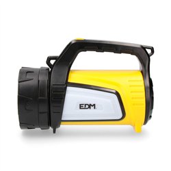Linterna de cañón multifuncion. luz principal 10w 350lm  + lateral 3w 100lm + la