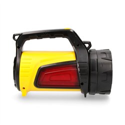 Linterna de cañón multifuncion. luz principal 10w 350lm  + lateral 3w 100lm + la