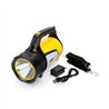 Linterna de cañón multifuncion. luz principal 10w 350lm  + lateral 3w 100lm + la
