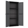Armario j-base 268, 2 baldas, 68 x 37,5 x 163,5 cm