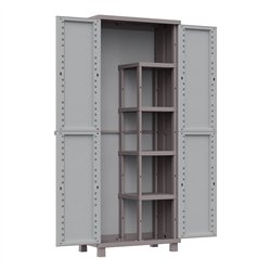 Armario jrattan 368 escobero 68 x 37,5 x 170 cm