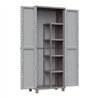 Armario jrattan 368 escobero 68 x 37,5 x 170 cm