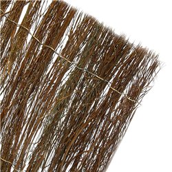 Brezo natural color marron oscuro 1x5m. 85% ocultación