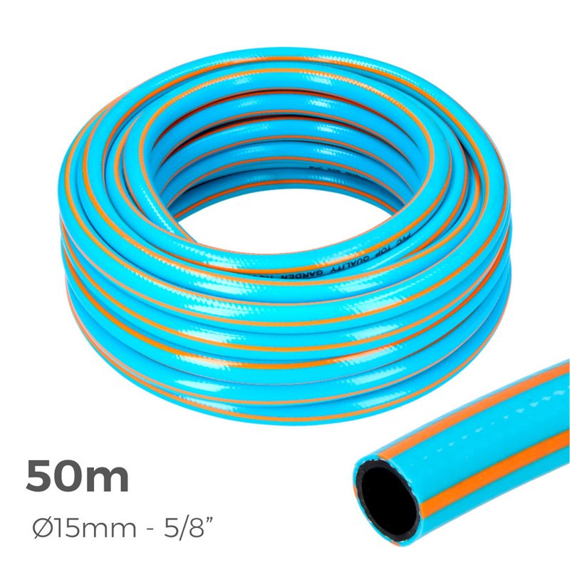Manguera de jardin pro 50 m (5/8' 15 mm)