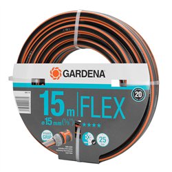Manguera de riego flex 15 m (5/8'15 mm)