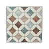 Mesa metalica/mosaico bistro marrakech para exterior 58 x 58 x 76 cm