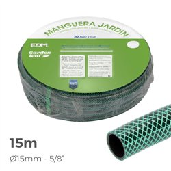 Manguera de jardin basic 15 m (5/8' 15 mm)