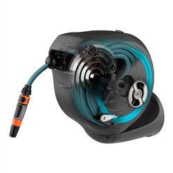 Portamangueras automatico rollup 15 m