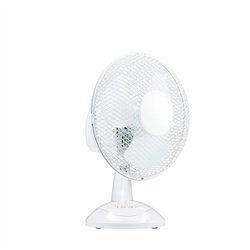 Ventilador sobremesa 22 w, ø23 cm, blanco, 270 x 210 x 352 mm