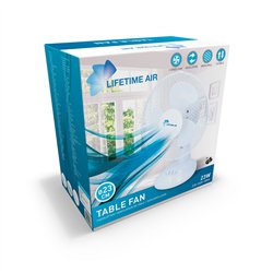 Ventilador sobremesa 22 w, ø23 cm, blanco, 270 x 210 x 352 mm