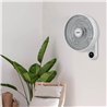 Ventilador pared mando a distancia, blanco, potencia 55 w 57,24 db aspas ø40 c