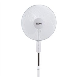 Ventilador de pie, blanco, potencia 45 w