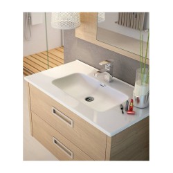 Encimera etna 71x46 blanco brillo stock - Saneamientos Pereda