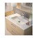 Encimera etna 71x46 blanco brillo stock