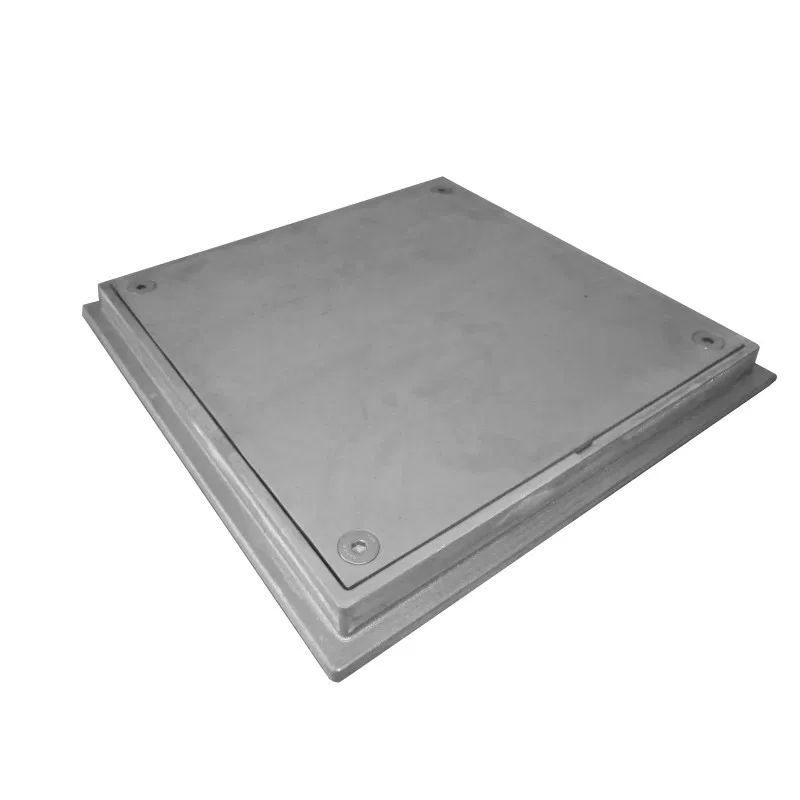 Arqueta aluminio hermetica 30x30 - Saneamientos Pereda