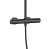 Victoria-t columna roca ducha termostatica negro stock -