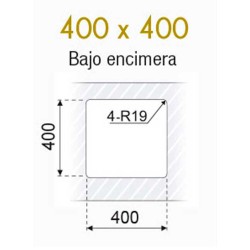 Compra Fregadero berlin 40x40 bajo en Saneamientos Pereda.