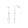 Columna ducha roca even-t round telescopica stock -
