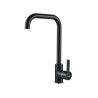 Cocina verticalbio-color negro griferia ibergrif hasta fin de