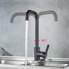 Cocina verticalbio-color negro griferia ibergrif hasta fin de
