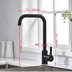 Cocina verticalbio-color negro griferia ibergrif hasta fin de